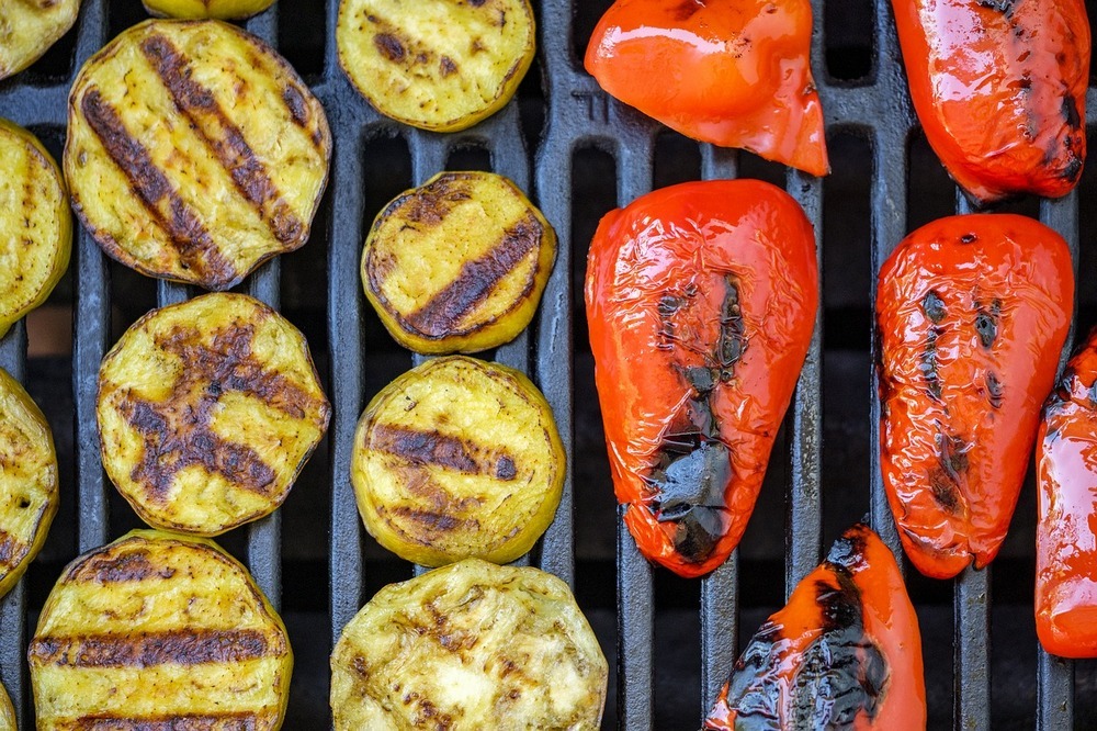 grill paprika zöldség