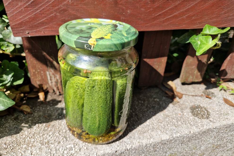 A legfinomabb házi csemegeuborka receptje 1 csemegeuborka recept