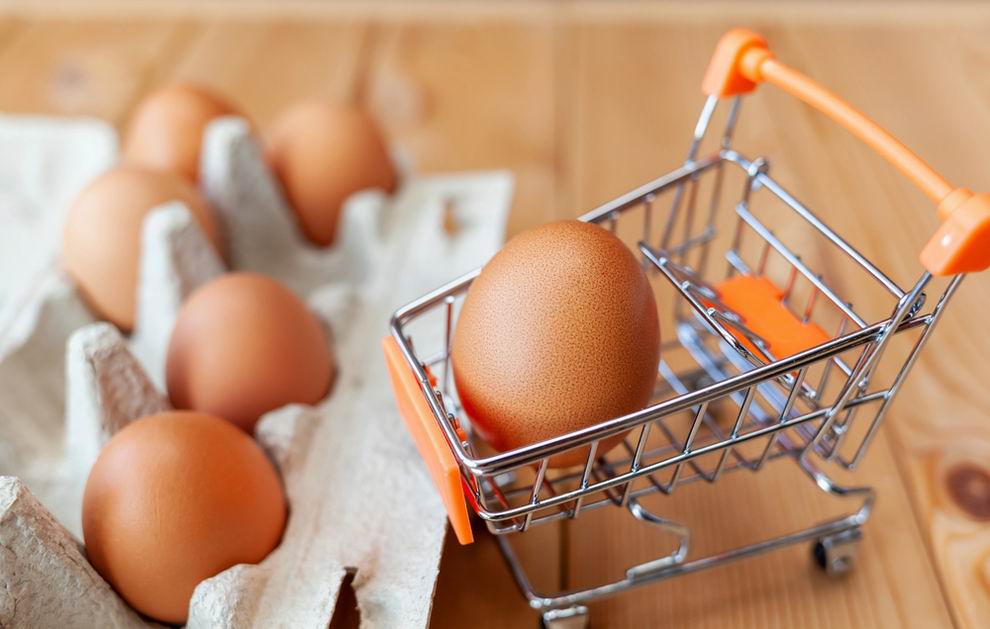 tojás kereskedelem üzlet