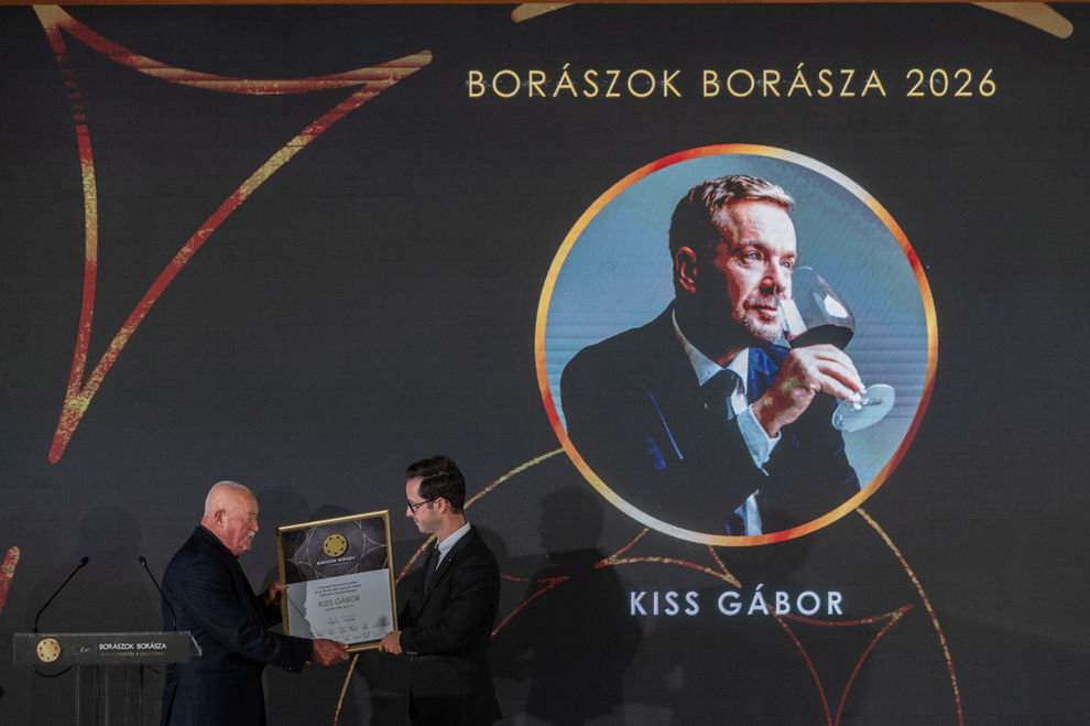 Borászok Borásza kiss gábor 2026