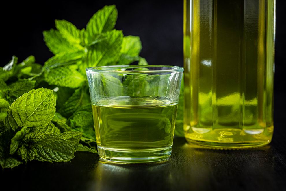 Menta-citromfű szörp recept 4 menta szörp